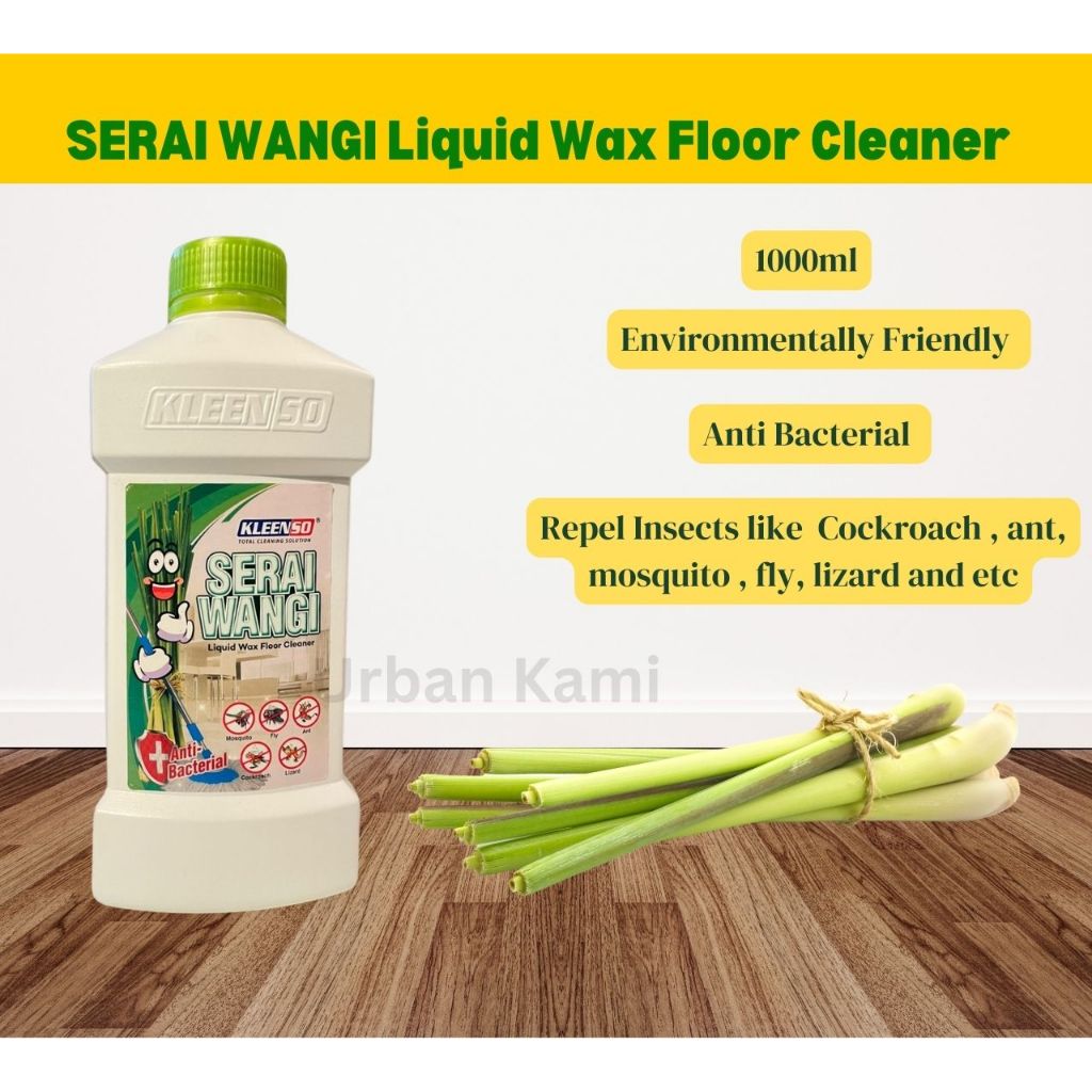 KLEENSO Serai Wangi Liquid Pesr Control Floor Cleaner 1000ml Best and