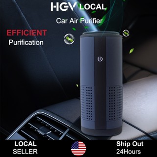 HGV Mini Car Air Purifier Ionizer Air Purifier Hepa for Home Room