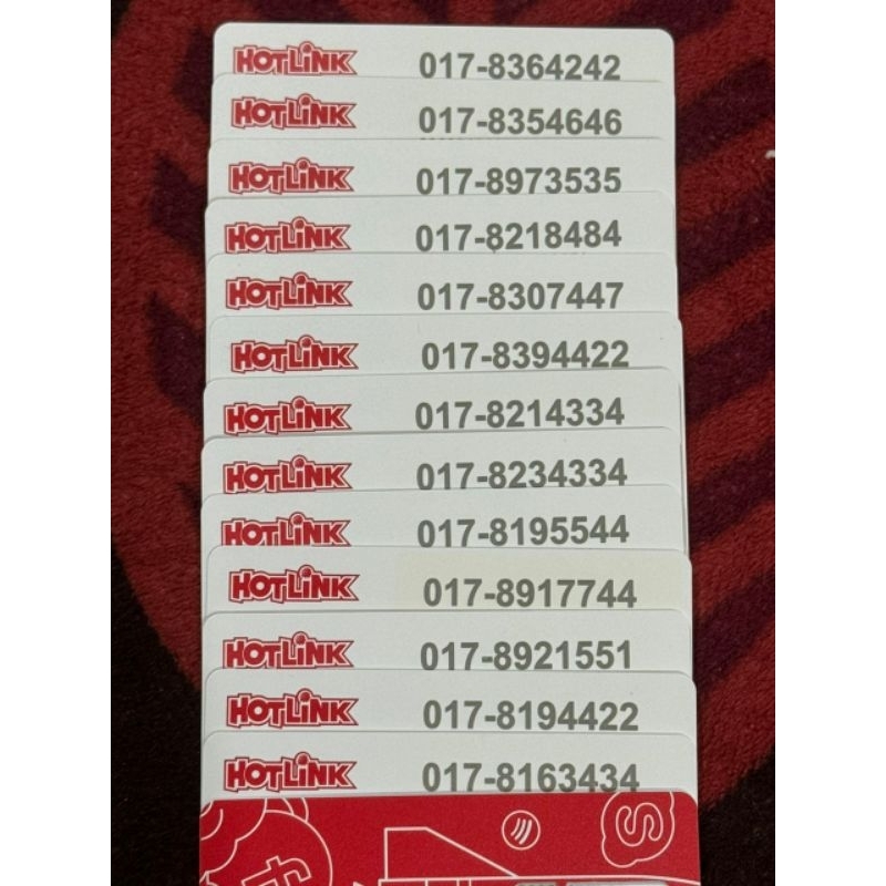 Vip Number Hotlink Prepaid | Shopee Malaysia