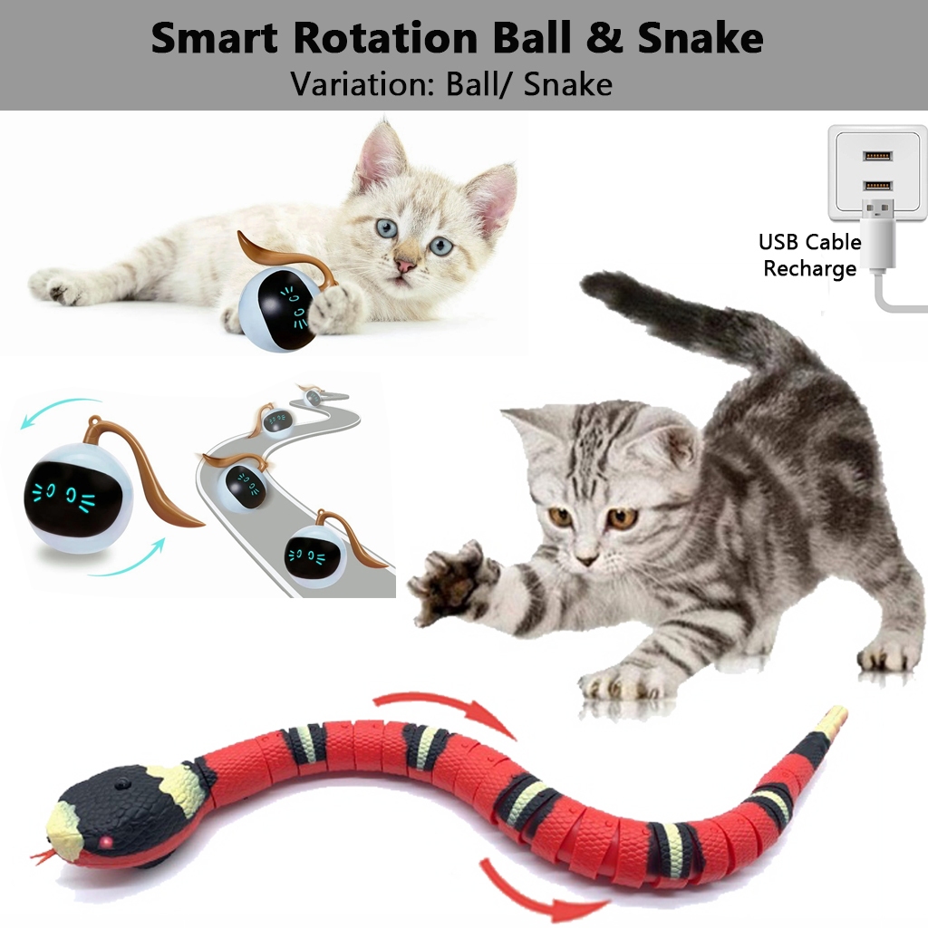 3HGoPawl Smart Rotation Ball With LED C/W Automatically Avoid Obstacles ...