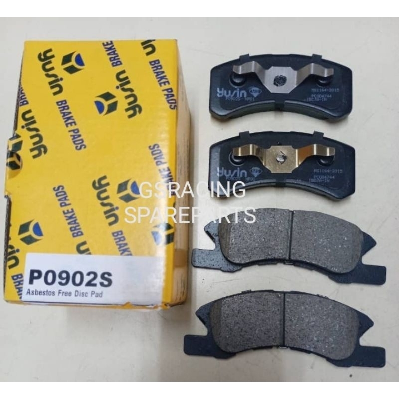 PERODUA VIVA / MITSUBISHI ATTRAGE 1.2 / MIRAGE 1.2 FRONT DISC PAD BRAKE