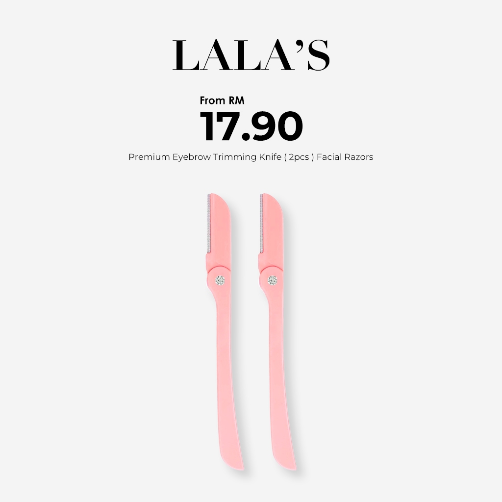 Premium Eyebrow Trimming Knife (2pcs) Facial Razors [READY STOCK ...