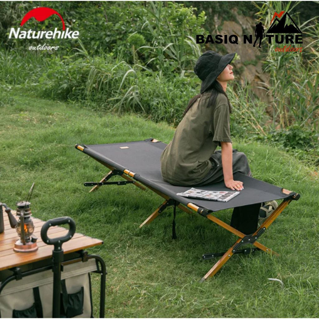 BasiqNature Naturehike Cot XJC03 Outdoor Folding Bed Upgrade Model