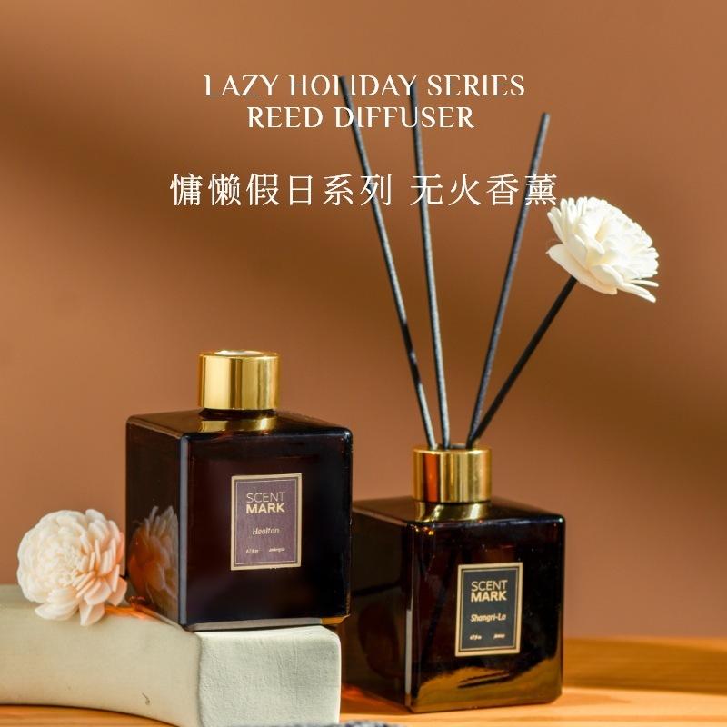 200ML Scent Mark Premium Essential Oil Reed Diffuser Room Fragrance  Aromatherapy Aroma Diffuser Scented Oil Perfume Arom