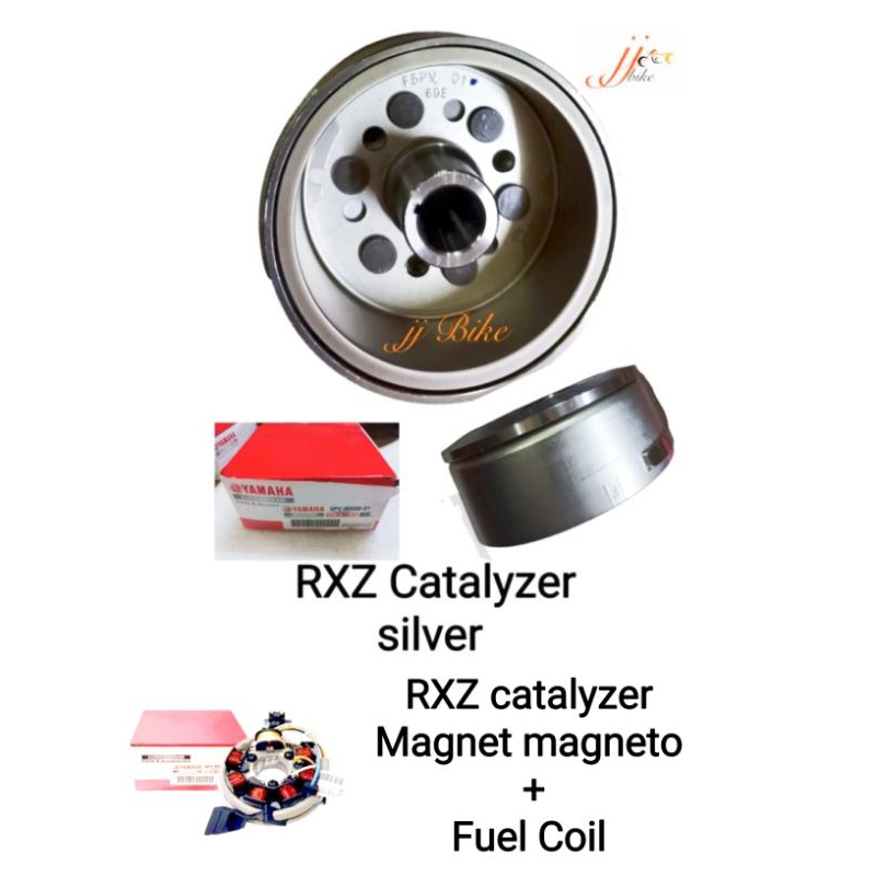 RXZ CATALYZER MAGNET + FUEL COIL YAMAHA AD rxz catalyzer magneto RXZ ...