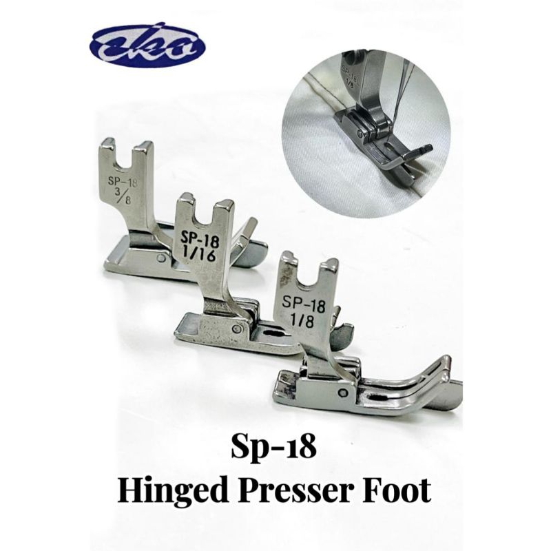 SP18 Left&Right Edge Guide Presser Foot For Industrial Single Needle
