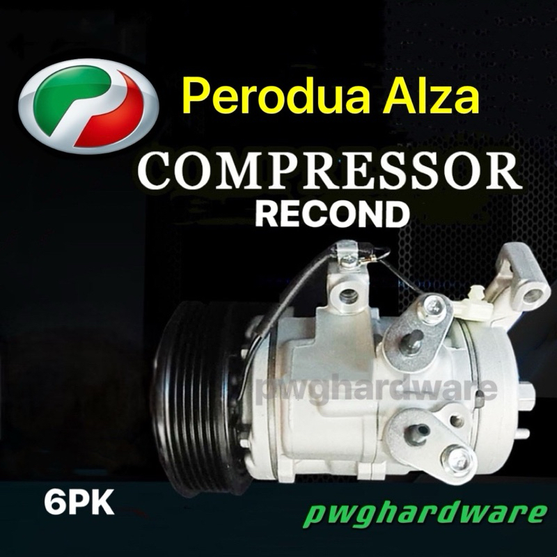 Recond AirCond Compressor Perodua Alza / Myvi Lagi Best 1.5cc