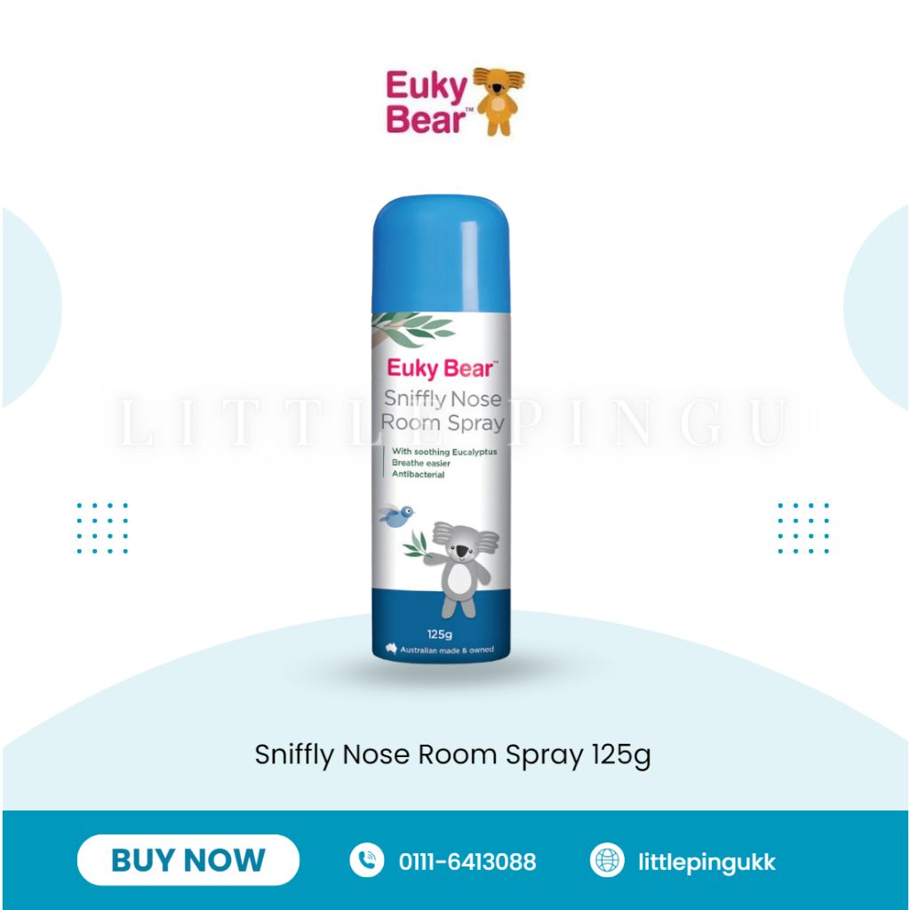 Euky Bear Sniffly Nose Room Spray 125g | Shopee Malaysia