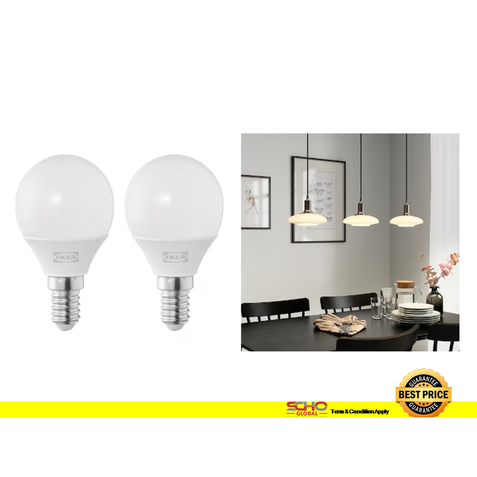 Led bulb e12 globe deals opal white