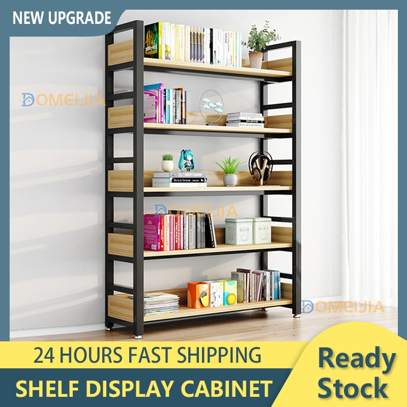 Bookshelf Office Storage Shelves 56 Tier Display Supermarket