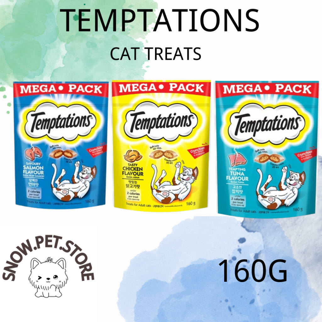 TEMPTATIONS CAT TREAT MEGA PACK (160G) | Shopee Malaysia