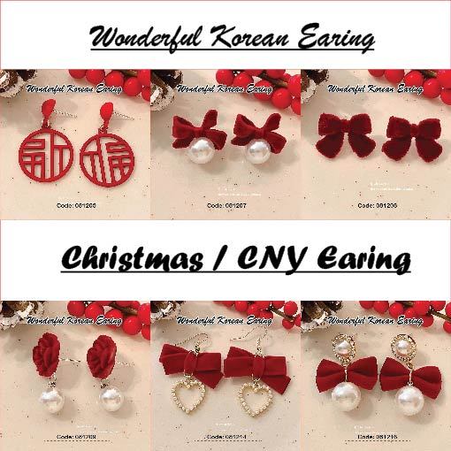 Korean hot sale earrings shopee