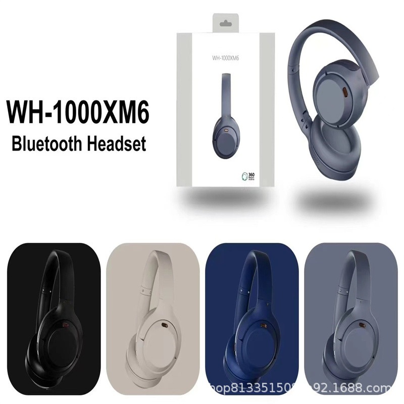 Sony WH1000XM6 Wireless Bluetooth Noise Canceling Headphones Bluetooth 5.0 Headphones with Mic