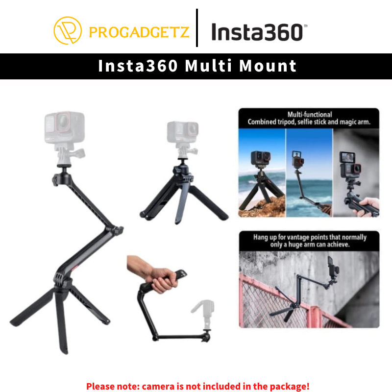 Folding Tripod Selfie Stick For Insta360 Ace Pro/Insta360 Ace