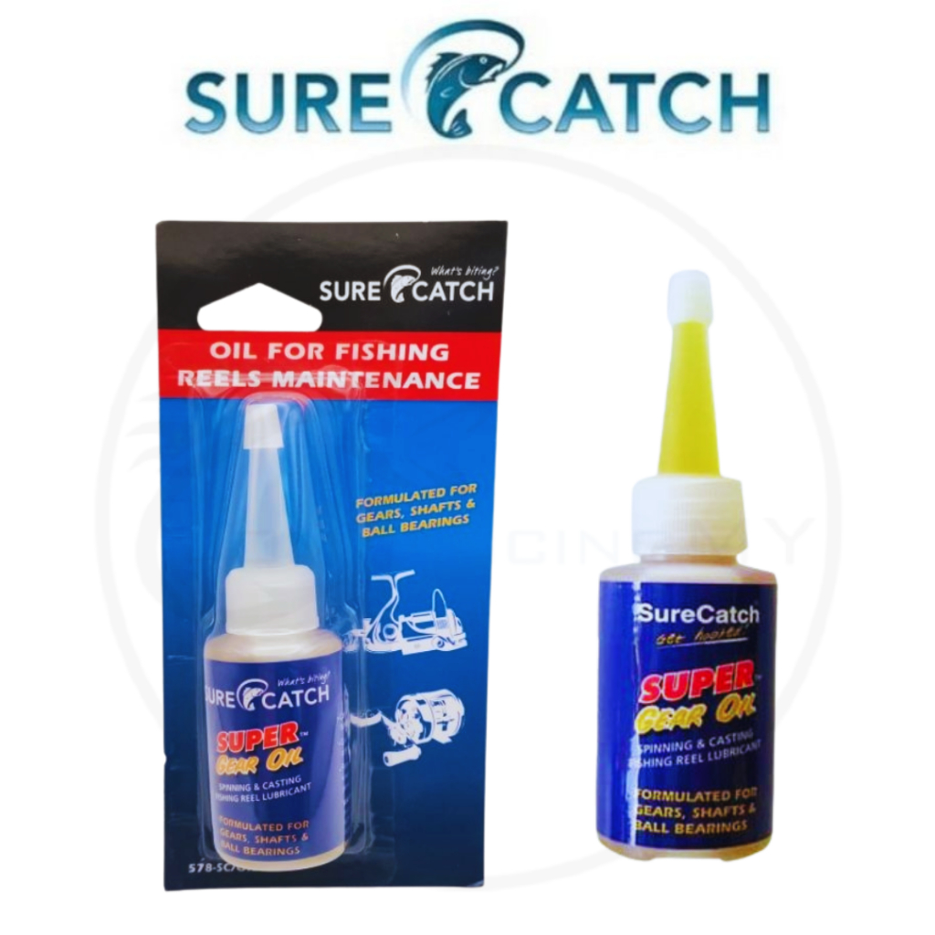 Surecatch 30ml Super Gear Oil FIshing Reel Minyak Mesin SureCatch ...
