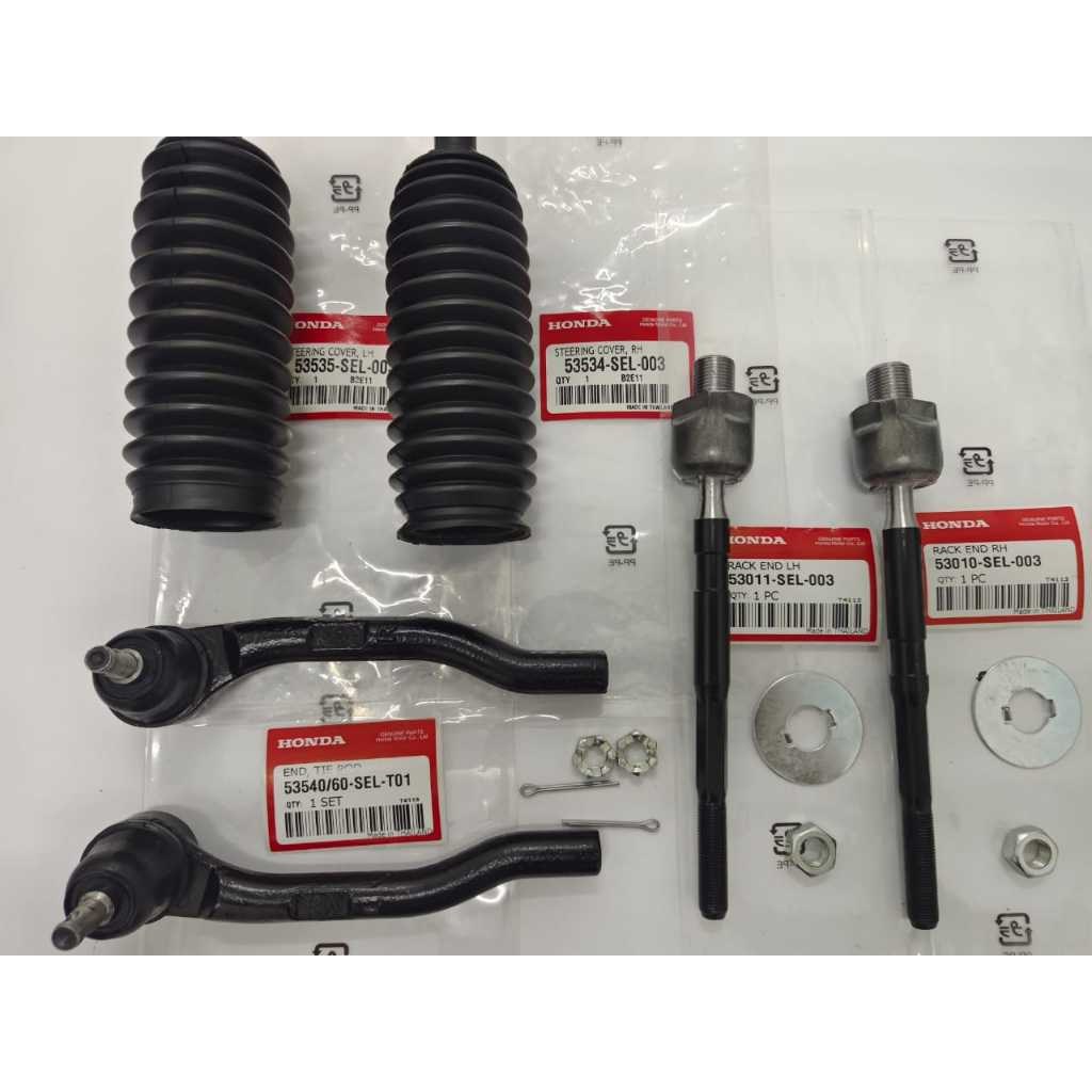 Honda City SEL (1 SET) Tie Rod End/Rack End/Steering Boot Cover HONDA ...
