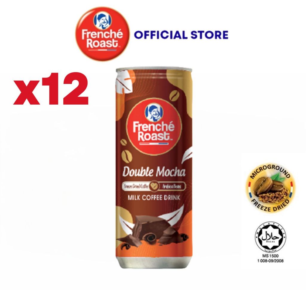 RTD - Frenche Roast Double Mocha 240ML (12 cans) | Shopee Malaysia