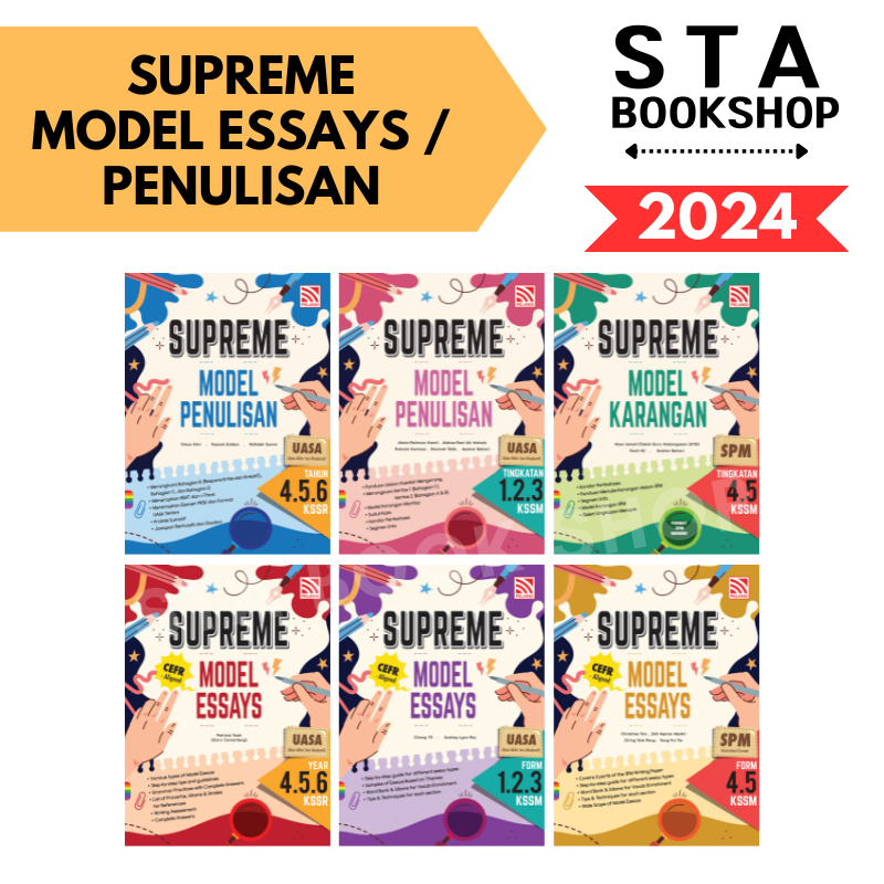 [STA] 2024 SUPREME 2024 MODEL PENULISAN / KARANGAN / ESSAYS FOR KSSM