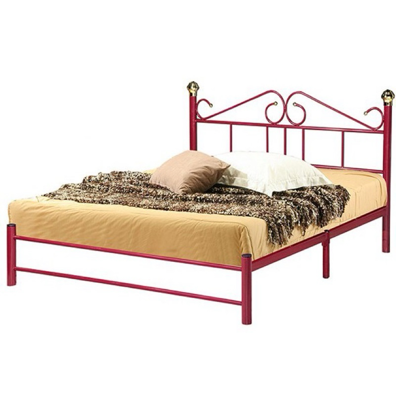 [1 Katil 1 Order] Queen Bed Metal Bed Frame/Double Bed/Bedroom ...