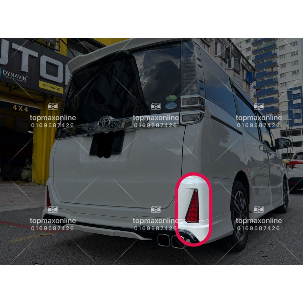 Toyota VOXY 2021 Tail Rear Bumper Lights Bar Lamp LED Reflector Running ...