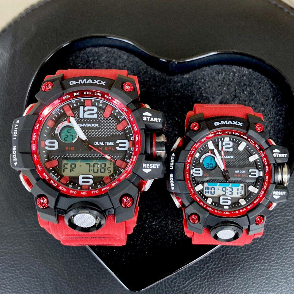 G shock Couple Mud master Baby G Digital Watch[Jam Tangan Lelaki