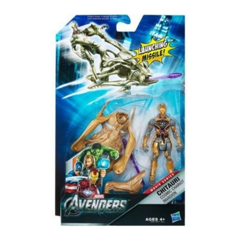 Hasbro Marvel Avengers – Action Figure Chitauri 15 Cm, Giocattolo Ispirato Al Film Infinity War, E3935ES0