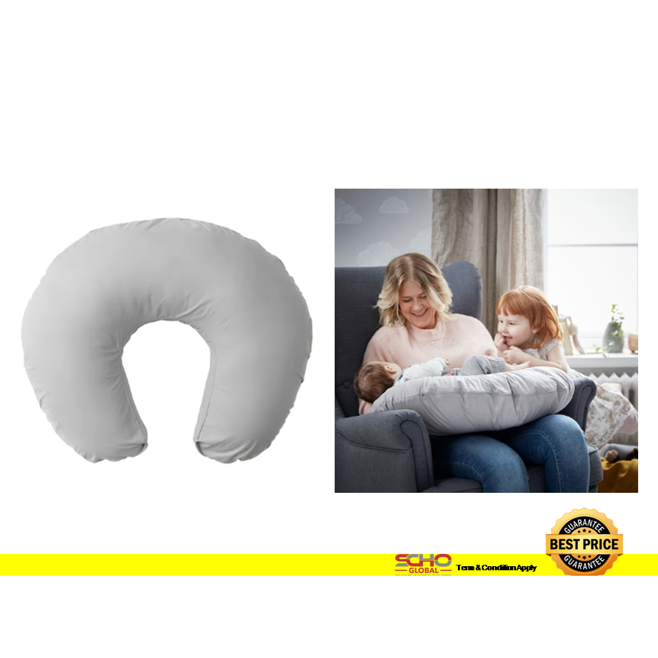 IKEA LEN Nursing pillow grey 60x50x18 cm Shopee Malaysia