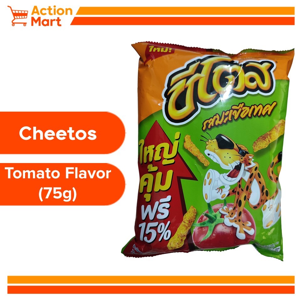 Thailand Cheetos Tomato Flavor(75g) Expired Date 2 May 2024 Shopee