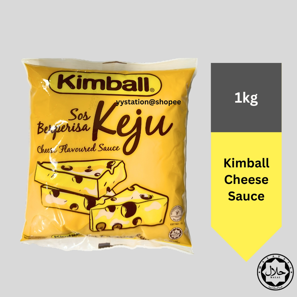 Kimball Cheese Flavoured Sauce Sos Keju 1kg Shopee Malaysia