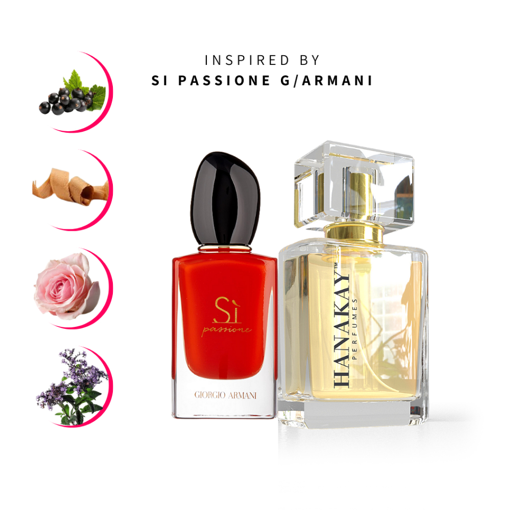 HANAKAY PERFUMES INSPIRED By SI Passione G Armani EDP For Her