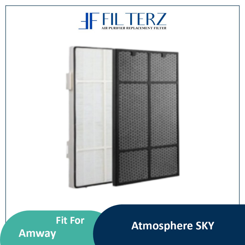 Filterz Fit Amway Atmosphere SKY HEPA and Carbon Filter with RFID ...