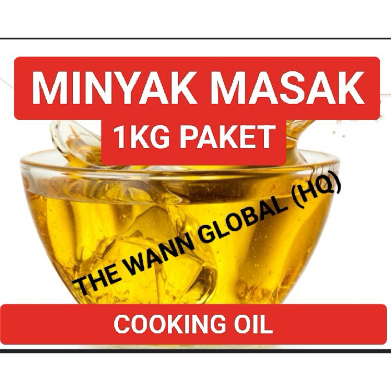 (pesonal shopper)COOKING OIL PACKET 1KG X 10 / MINYAK MASAK PAKET 1KG X