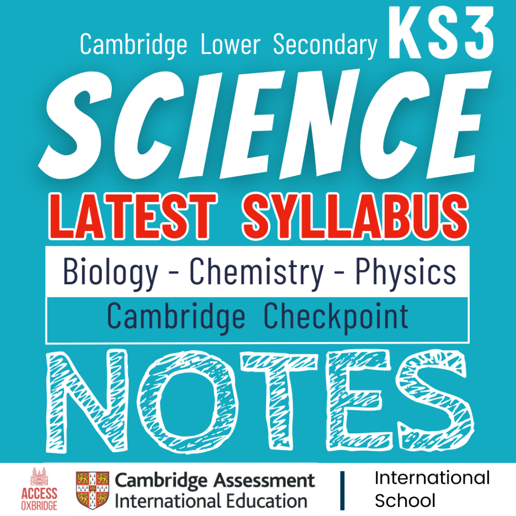 K17 Latest Lower Secondary Science Notes : Biology + Chemistry ...