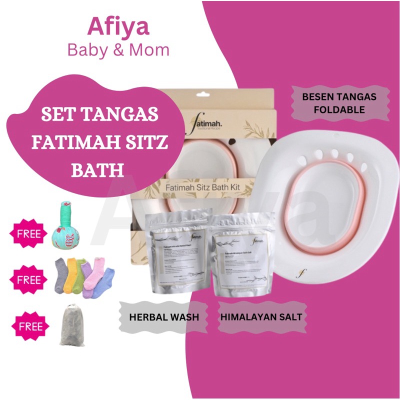 [FREEGIFT]FATIMAH SITZ BATH/ KIT/SET TANGAS FATIMAH/TANGAS BASAH DAN