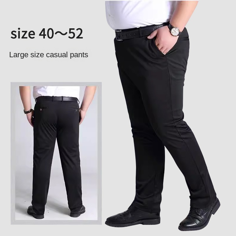 Men's Full Size Loose Fit Pants Plus Size