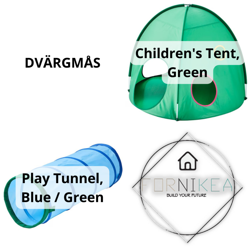 IKEA DVARGMAS Children s Tent Play Tunnel Shopee Malaysia