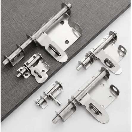 MKR 1pc 304 Stainless Steel Two Way Door Bolt Security Latch Shed Gate ...