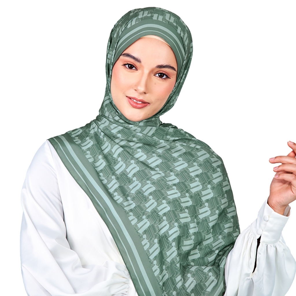 naelofar satin shawl