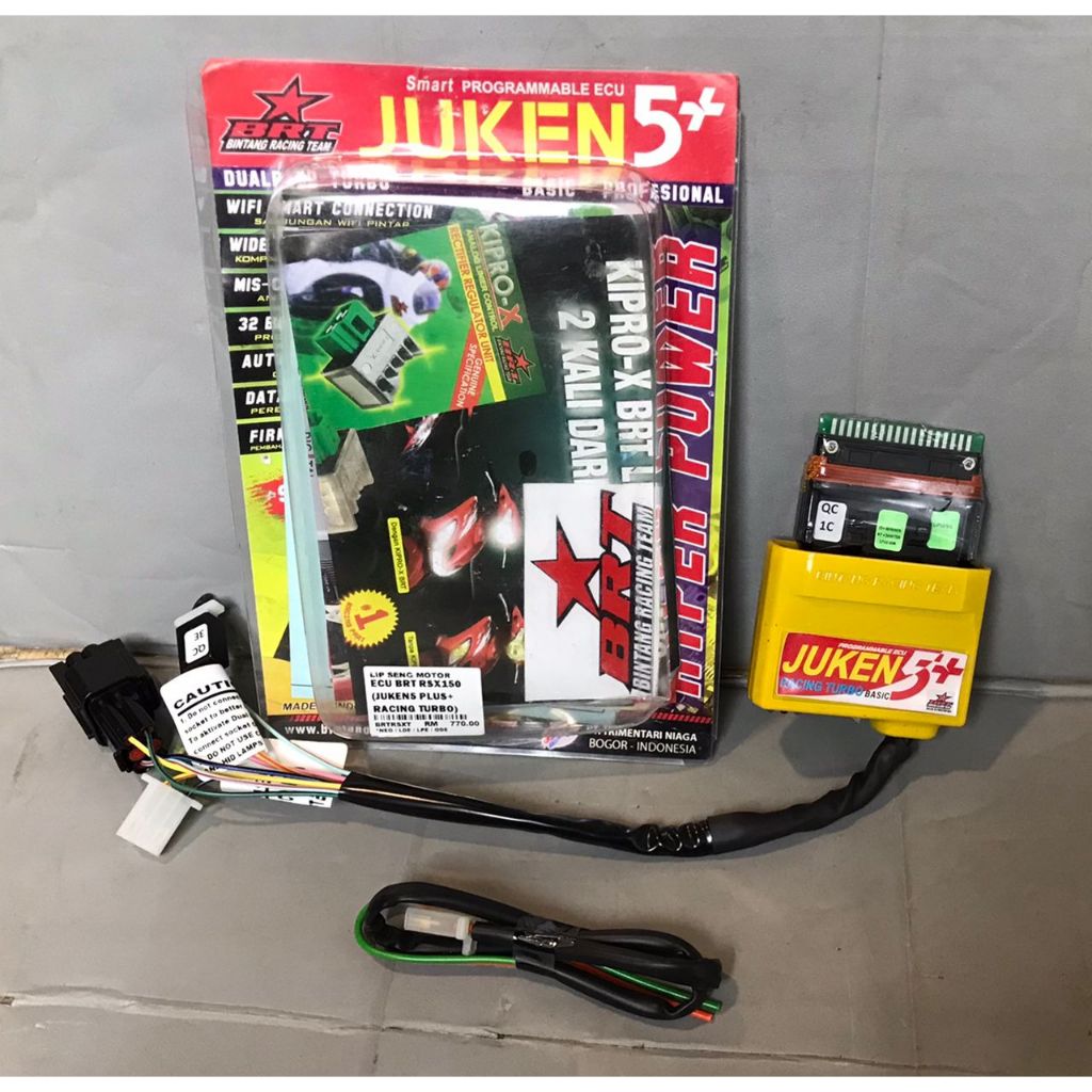 BRT ECU JUKEN 5 + PLUS RACING TURBO [ RSX 150 RSX150 / RS150 V3 ...