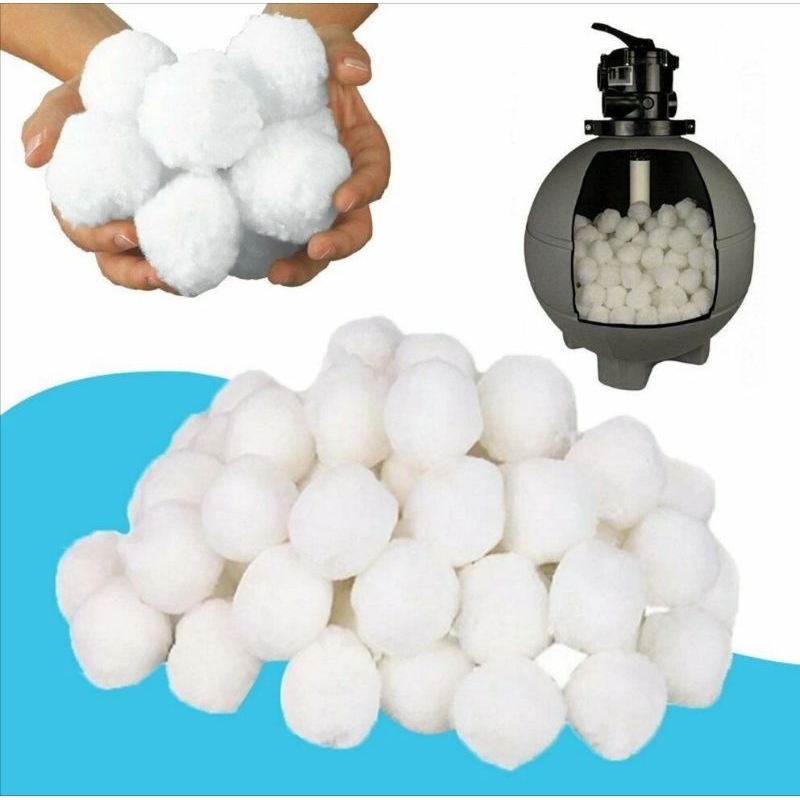 Filter Balls 700gram for Sand Filter Pump Flowclear Polysphere Washable