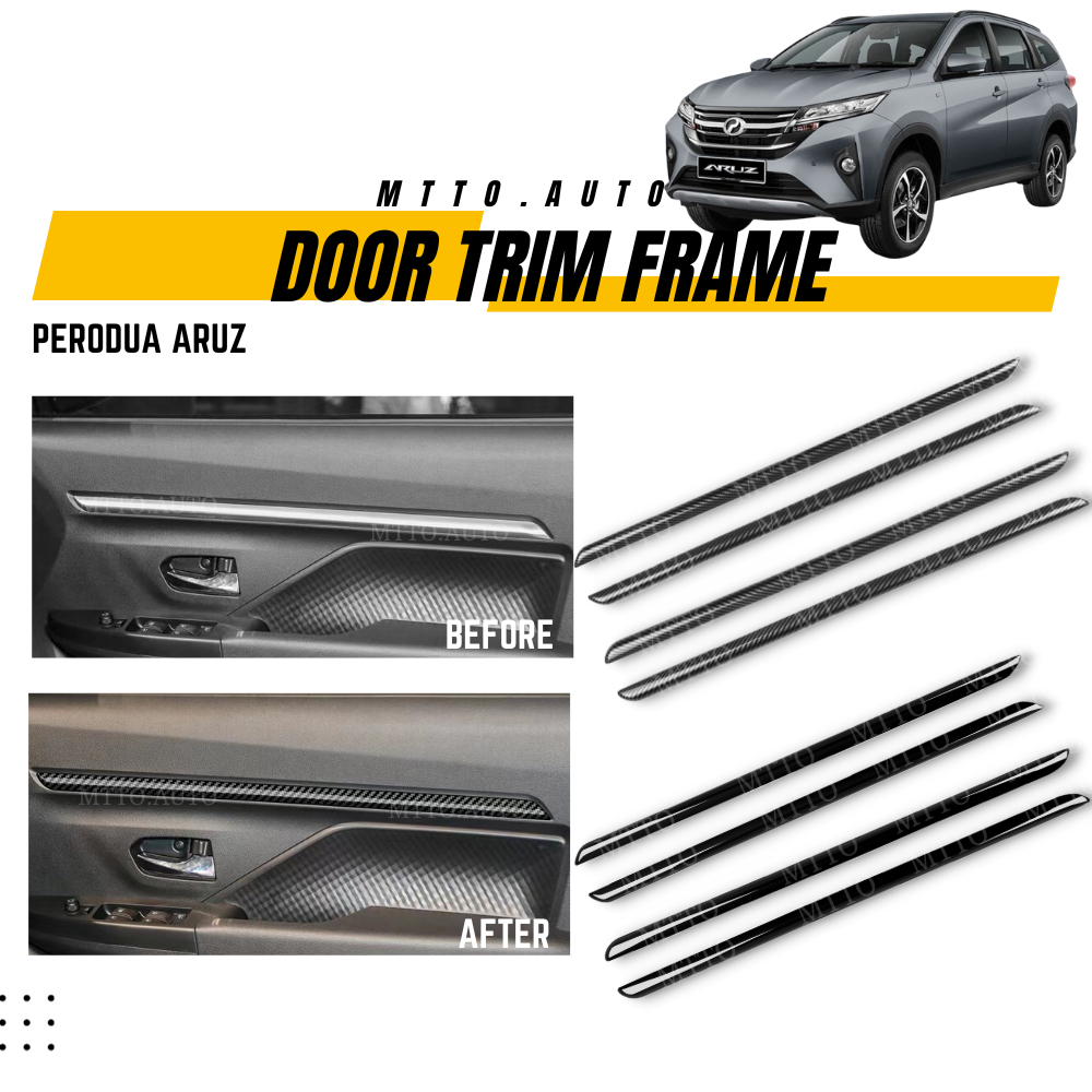 MTTO Perodua Aruz Interior Car Door Trim Frame Cover Accessories