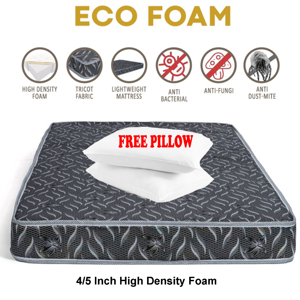 🔥FREE SHIPPING🔥 BORN 10"/8"/5" Single Mattress Tilam Bujang REBOND FOAM