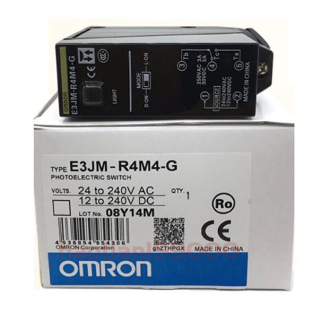 NEW OMRON Photoelectric Switch Sensor E3JM-R4M4-G IN