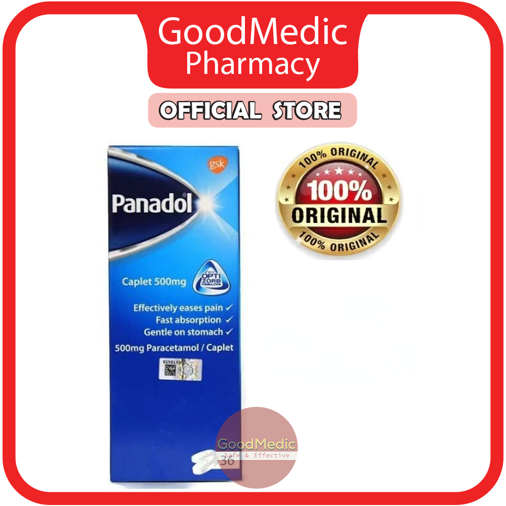 PANADOL Optizorb Adults Caplet 500mg 36s / 12s | Shopee Malaysia