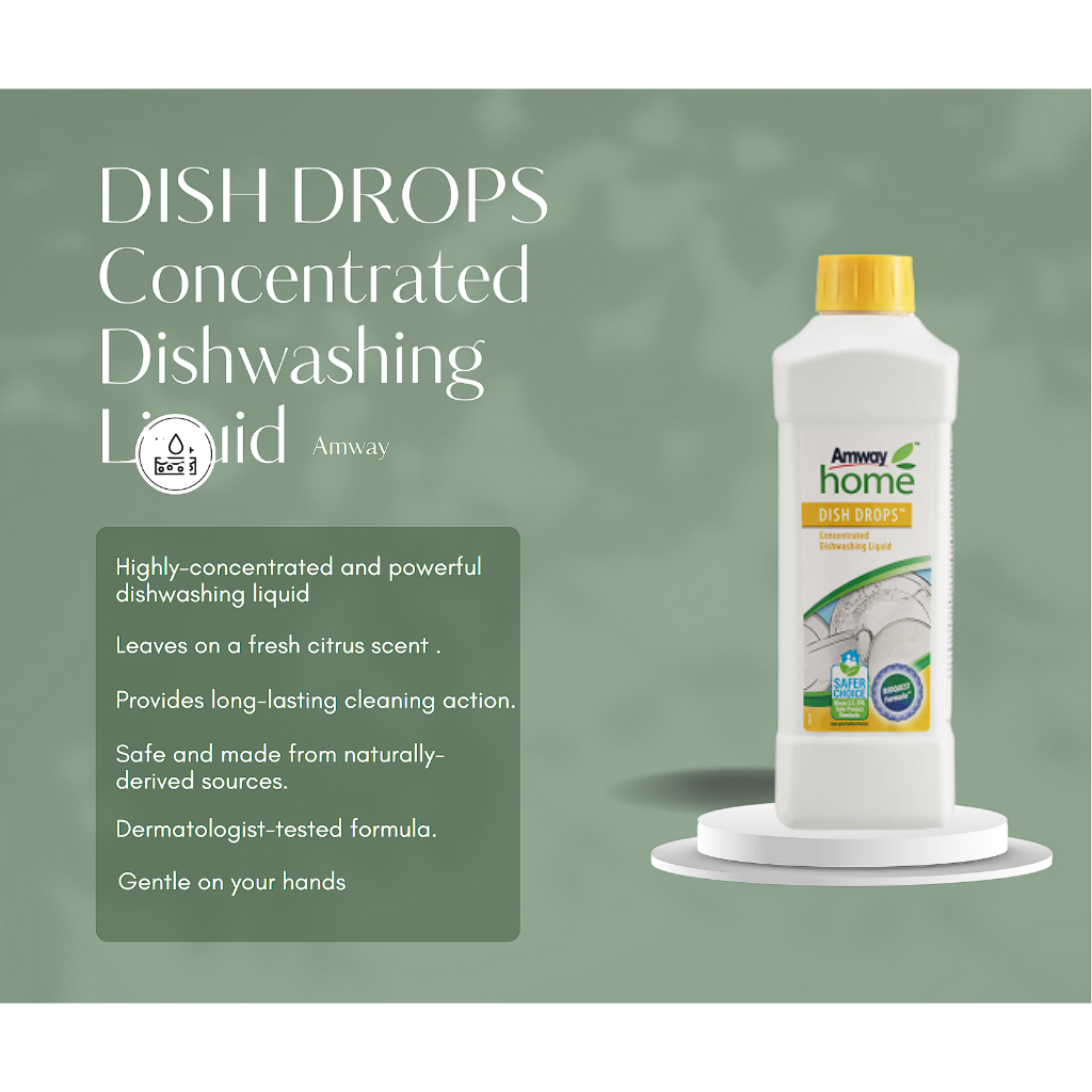 [NEW STOCK] AMWAY DISH DROPS Concentrated Dishwashing Liquid Shopee
