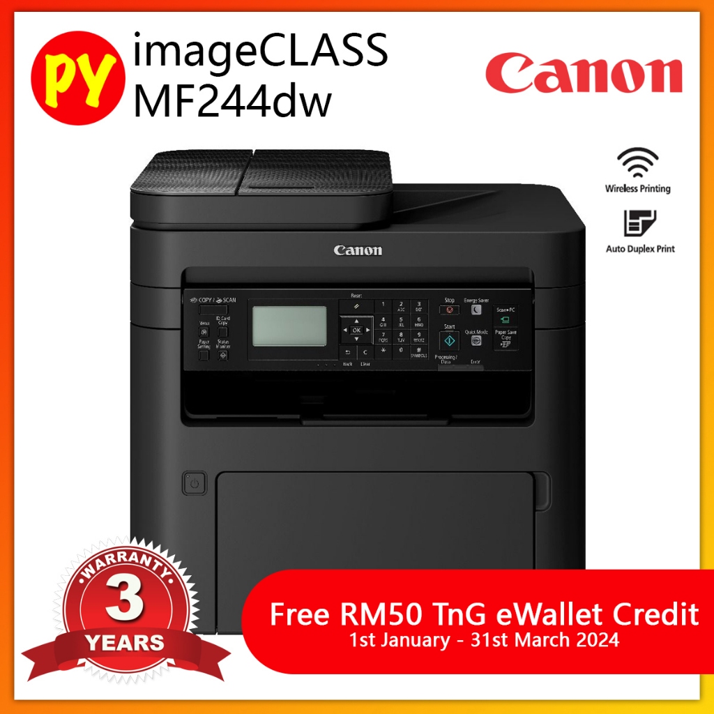Canon imageCLASS MF244dw (AllInOne) with ADF multi function Duplex
