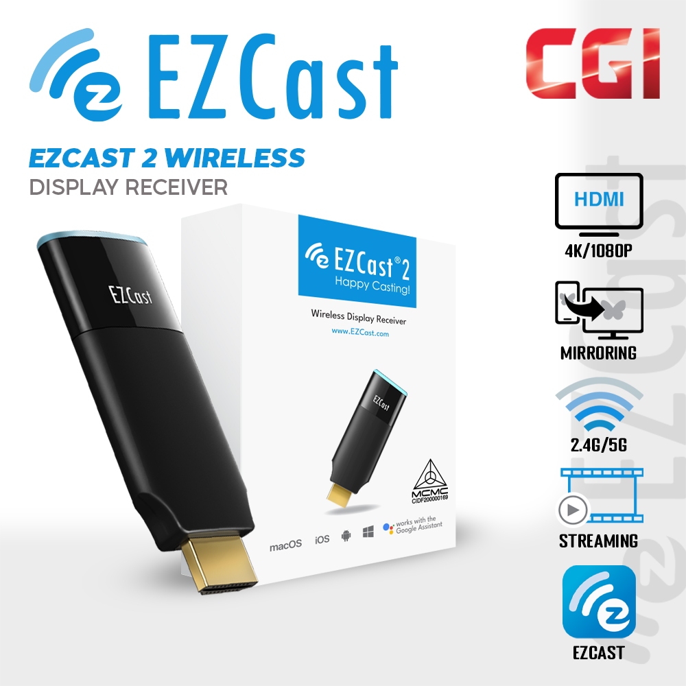 EZCast top 4K Universal HDMI Wireless Display Receiver