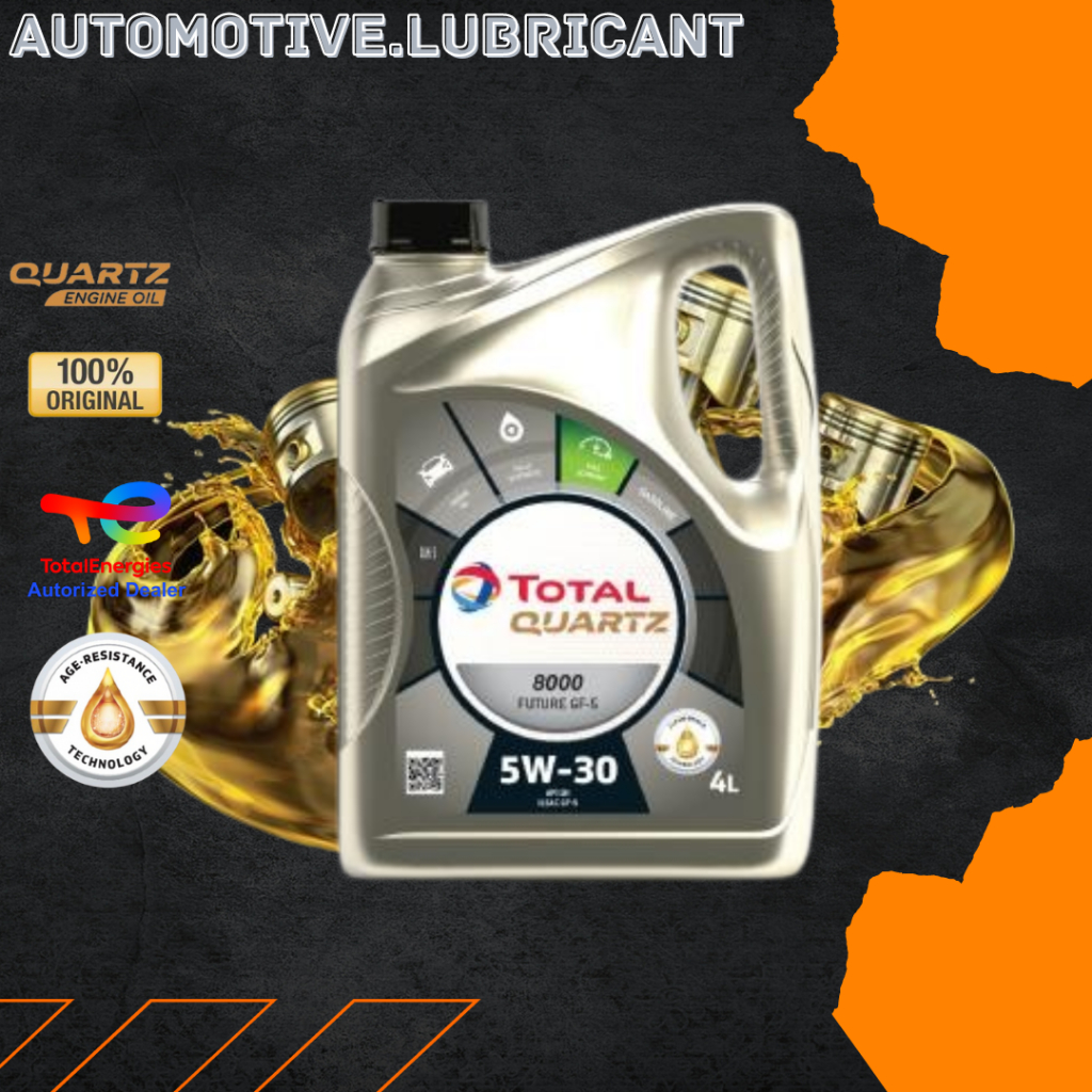 Total QUARTZ 8000 (Fully Synthetic) 5W30 Engine Oil 4L | Shopee Malaysia