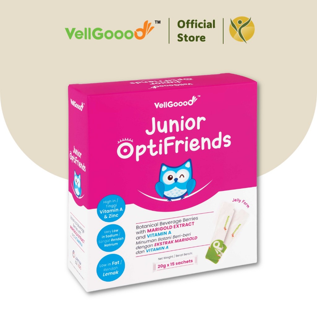 VellGoood Junior Optifriends Jelly 15's Kids Eyes (Expiry Date Oct