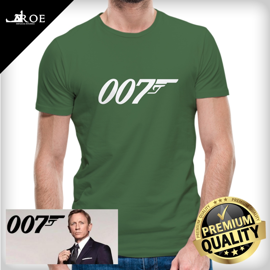 T-Shirt Vintage James Bond 007 - Affiche De Film Rétro - Unisexe En Coton Épais - Taille 9 (L/XL?)